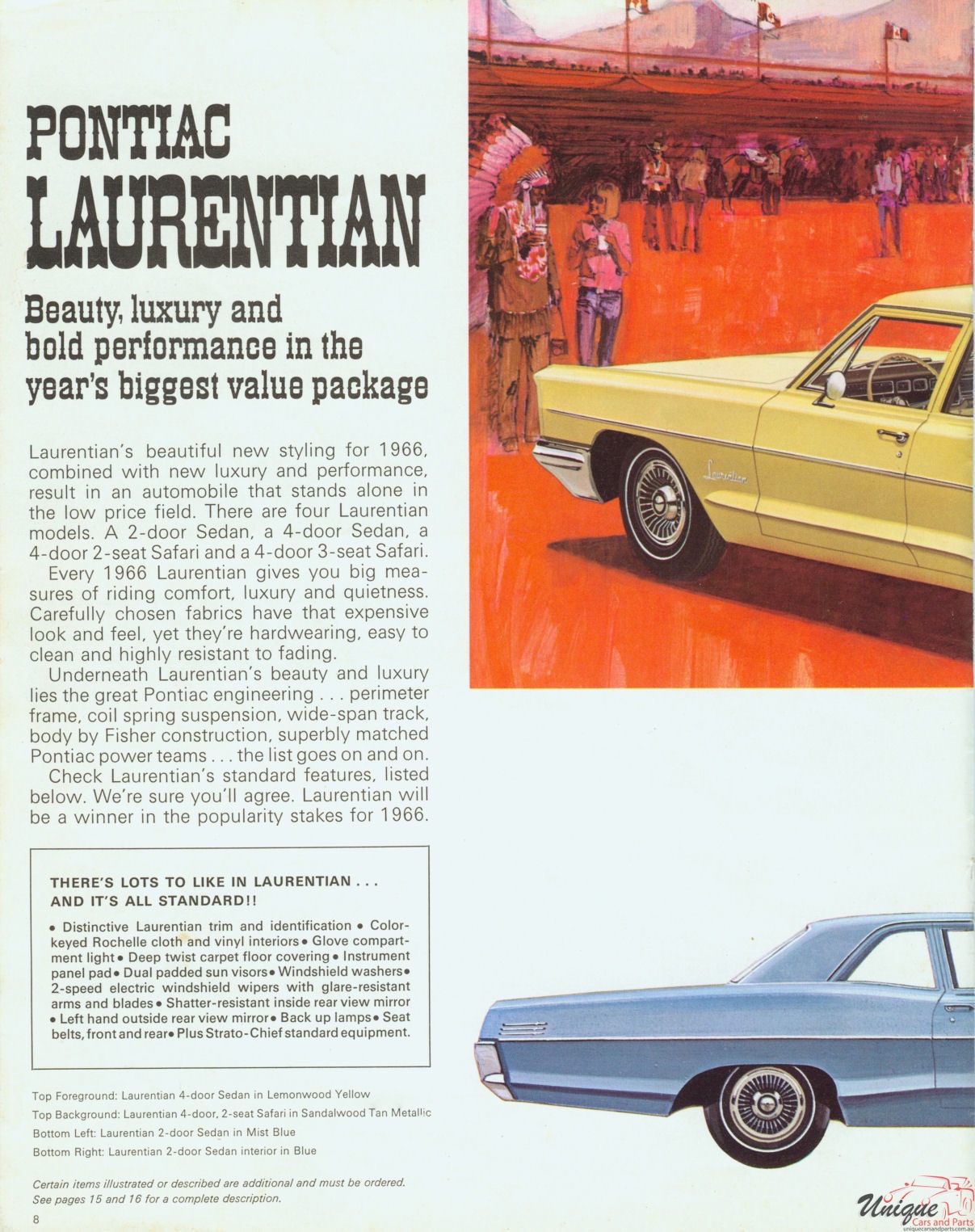1966 Pontiac Canada Brochure Page 14
